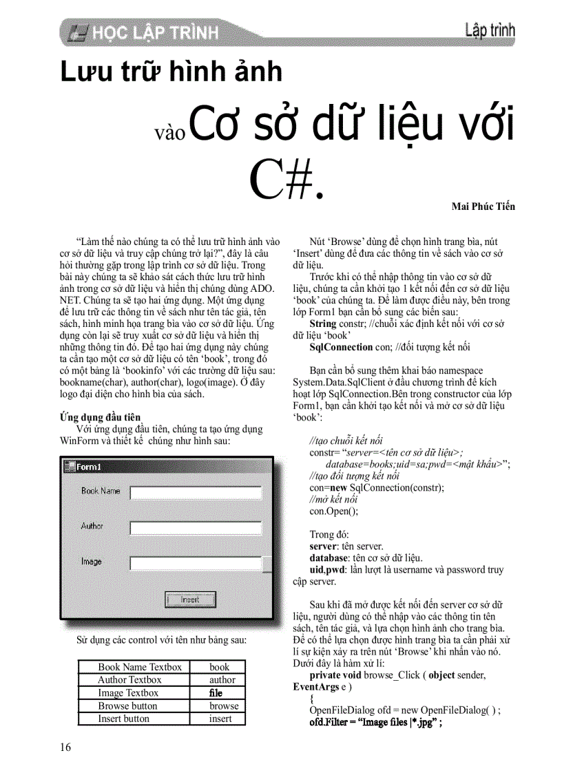image for page Quan điểm lập trình