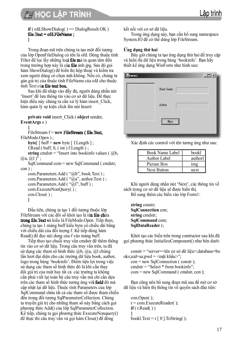 image for page Quan điểm lập trình