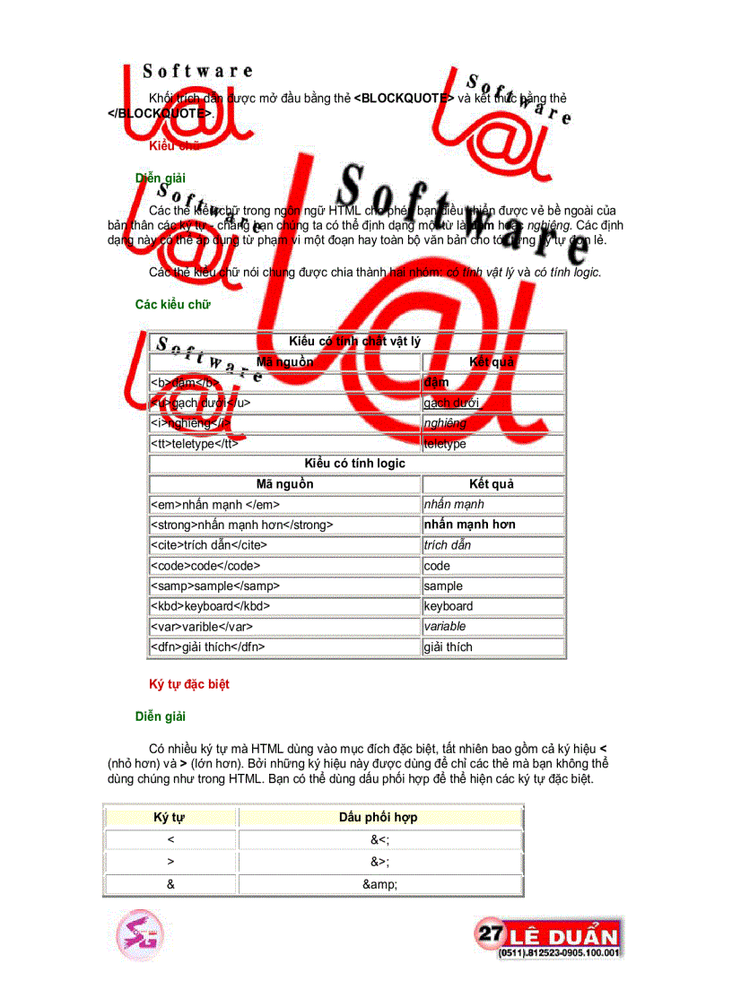 image for page Tài liệu HTML