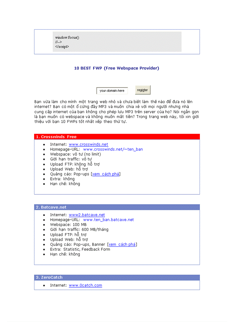 image for page Tài liệu HTML 1