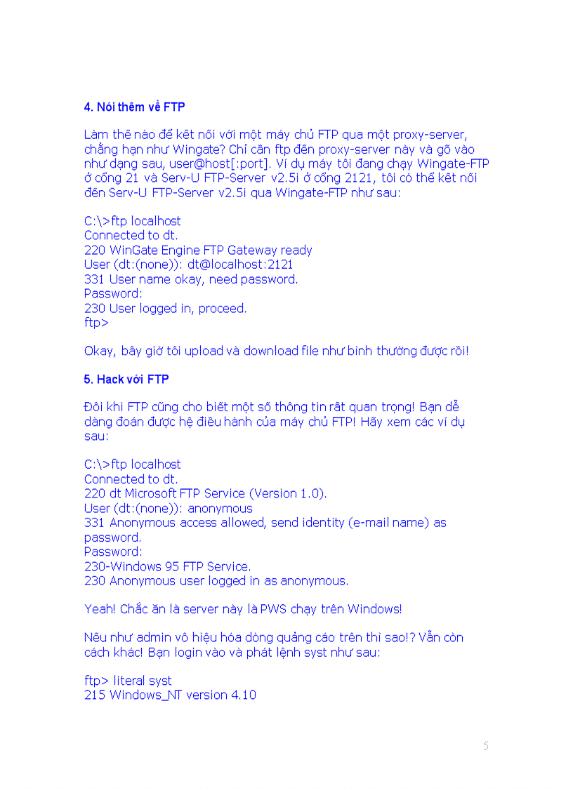 image for page Tìm hiểu FTP