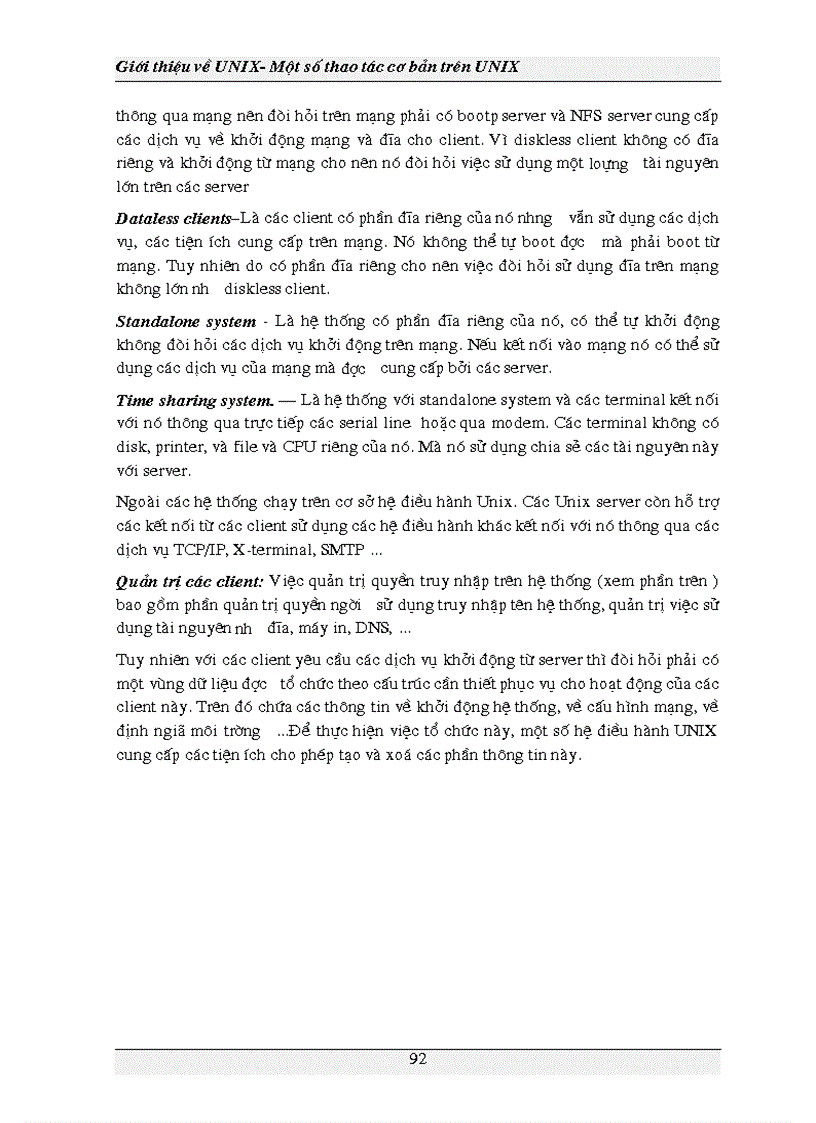 image for page Tổng quan về UNIX