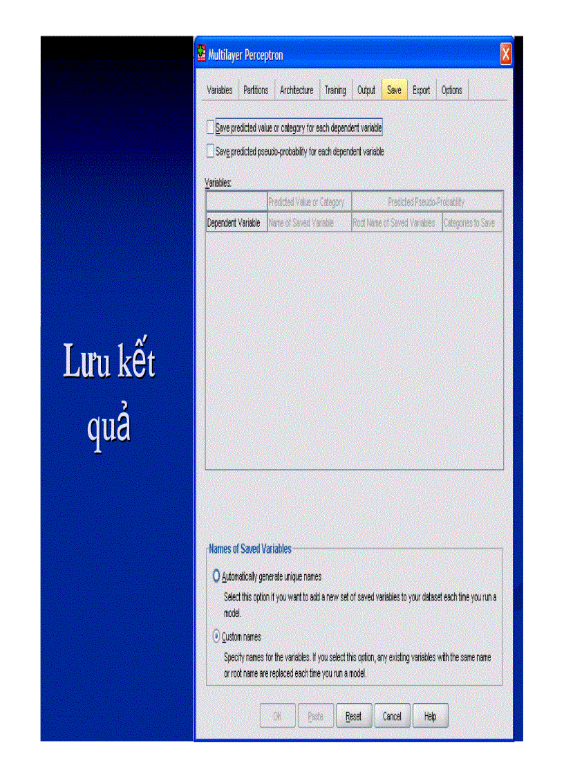 image for page Sử dụng SPSS để xây dựng mô hình ANN
