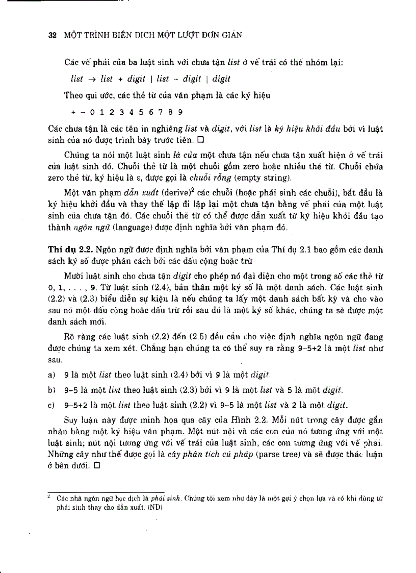 image for page Trình biên dịch Nguyên lý kỹ thuật và công cụ