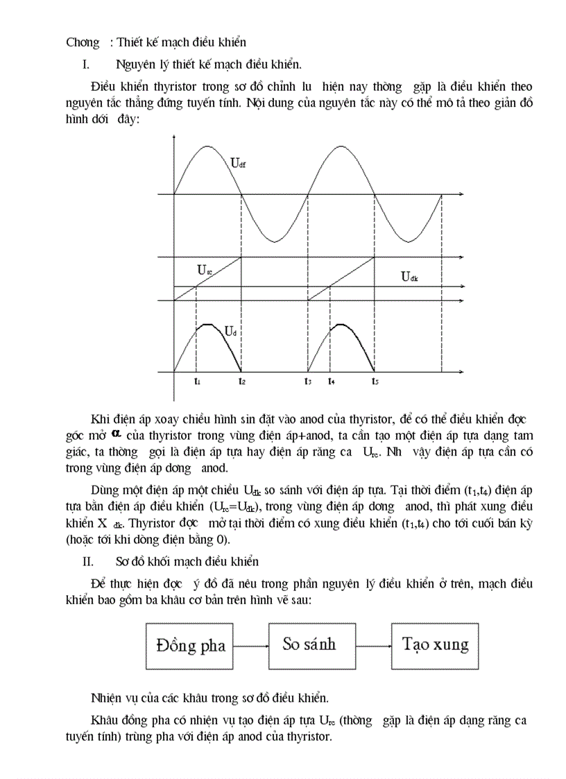 image for page Thiết kế mạch điều khiển