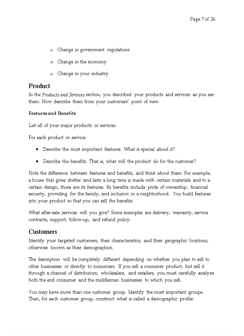 image for page Business Plan for a Startup Business