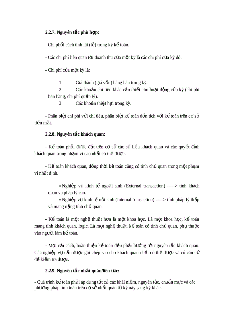 image for page Các nguyên tắc cơ bản của kế toán tài chính doanh nghiệp 1