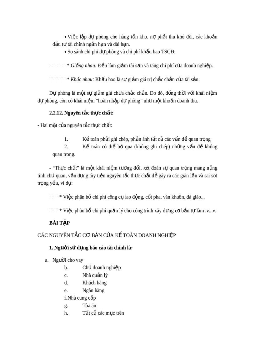 image for page Các nguyên tắc cơ bản của kế toán tài chính doanh nghiệp 1