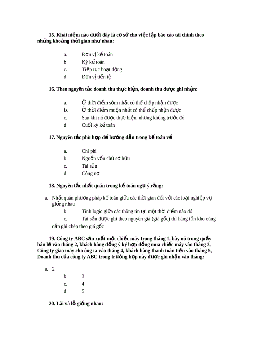 image for page Các nguyên tắc cơ bản của kế toán tài chính doanh nghiệp 1