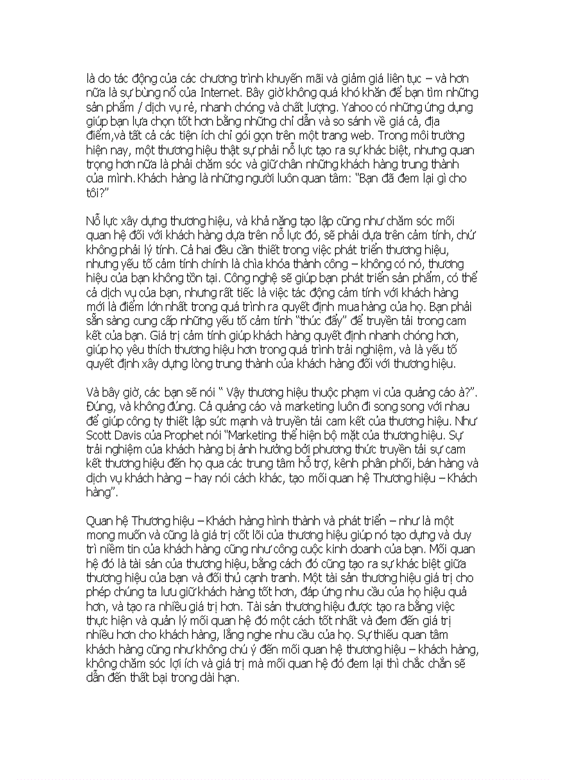 image for page Đã đến lúc cần phải quan tâm hơn về mối quan hệ giữa Thương hiệu Khách hàng 1