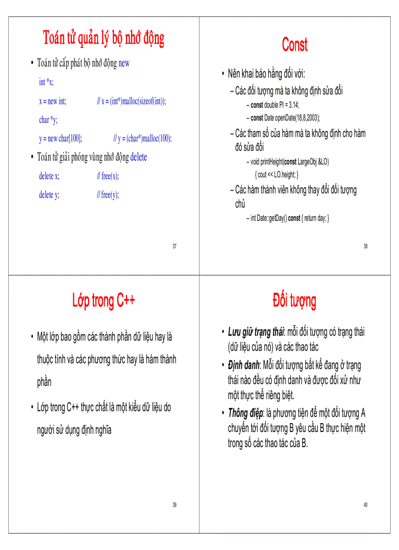 image for page Cơ bản về hướng đối tượng và C