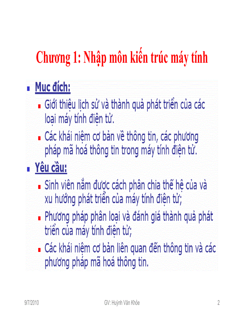 image for page Nhập môn kiến trúc máy tính