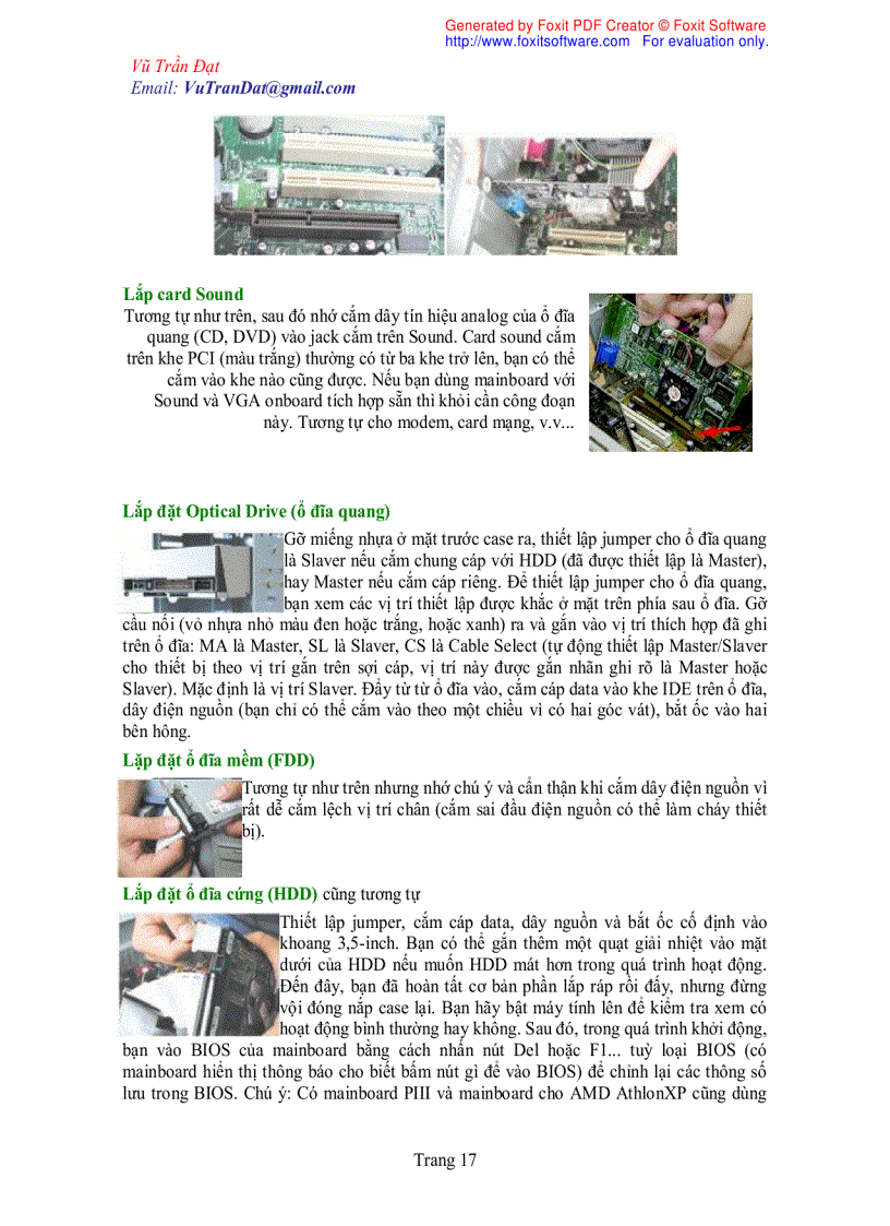 image for page Nhận diện và công dụng của các thiết bị máy tính và các thiết bị liên quan