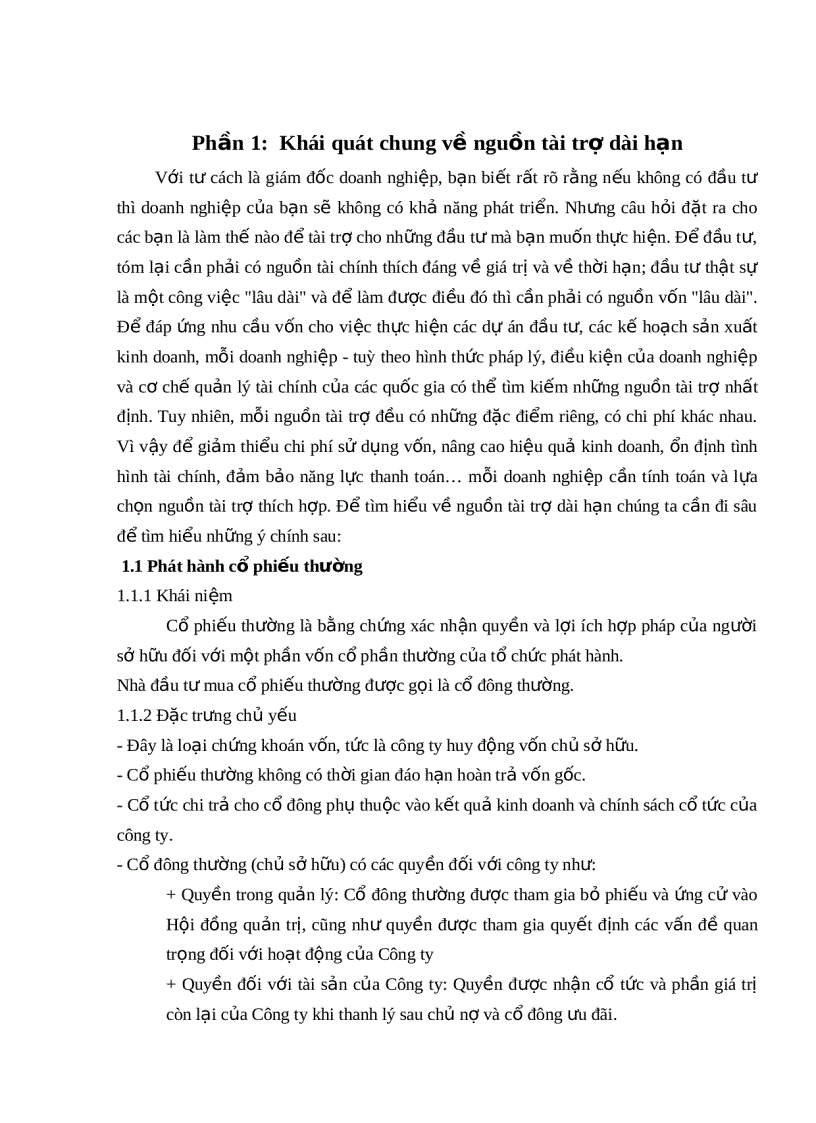 image for page Thực tế việc quản trị nguồn tài trợ dài hạn của các doanh nghiệp Việt Nam hiện nay