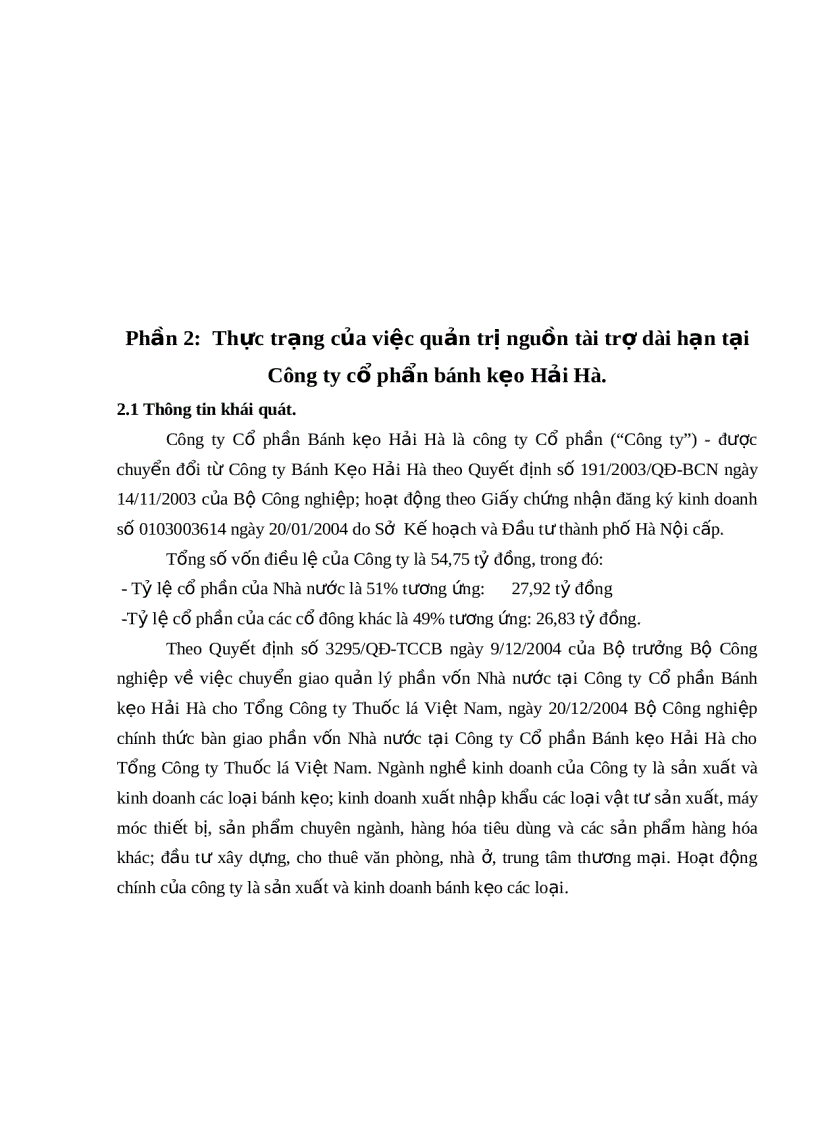 image for page Thực tế việc quản trị nguồn tài trợ dài hạn của các doanh nghiệp Việt Nam hiện nay