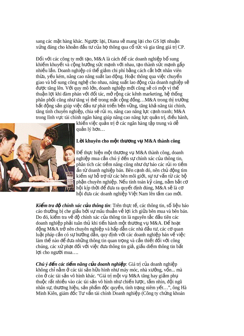 image for page Mua bán và sáp nhập doanh nghiệp tại Việt Nam 1