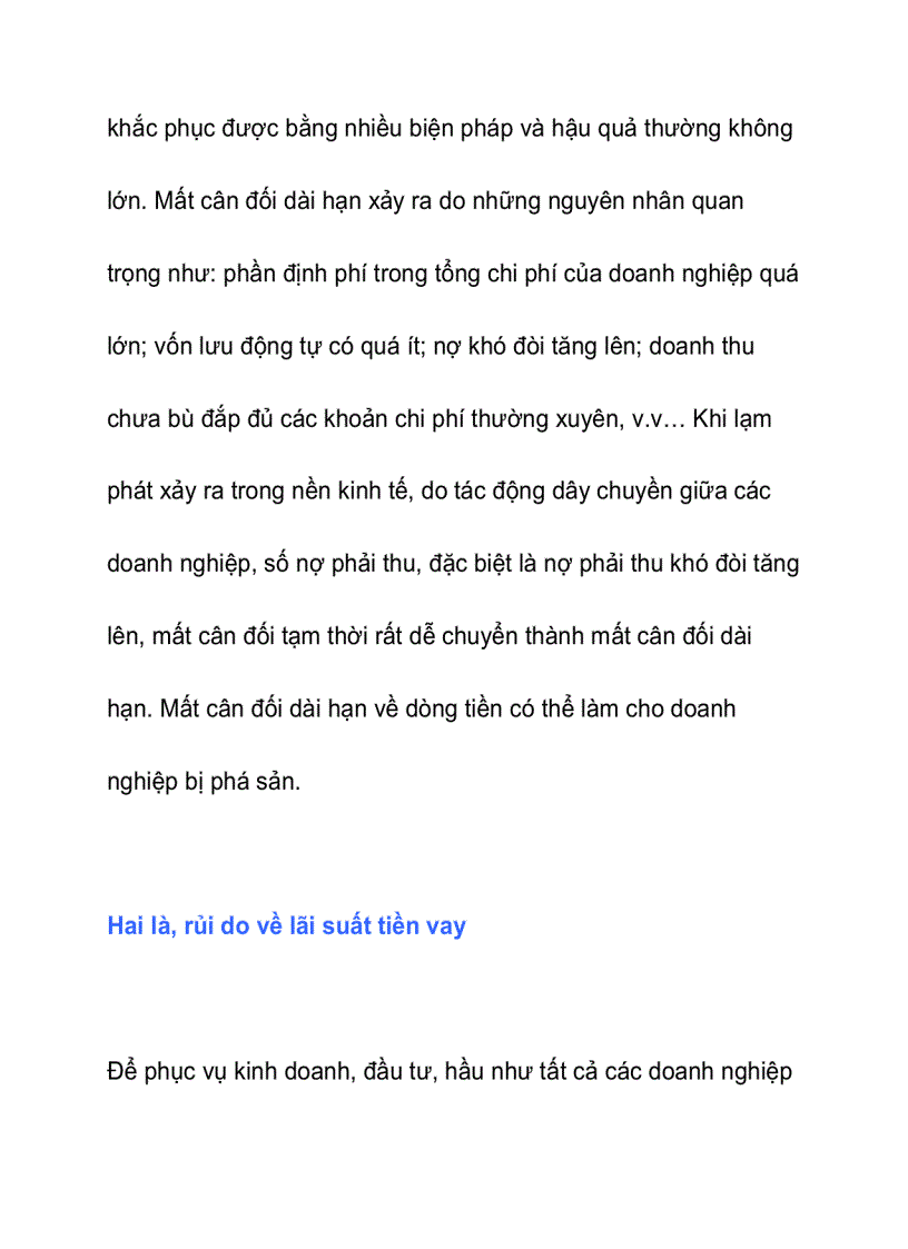 image for page Quản trị rủi ro trong tài chính doanh nghiệp