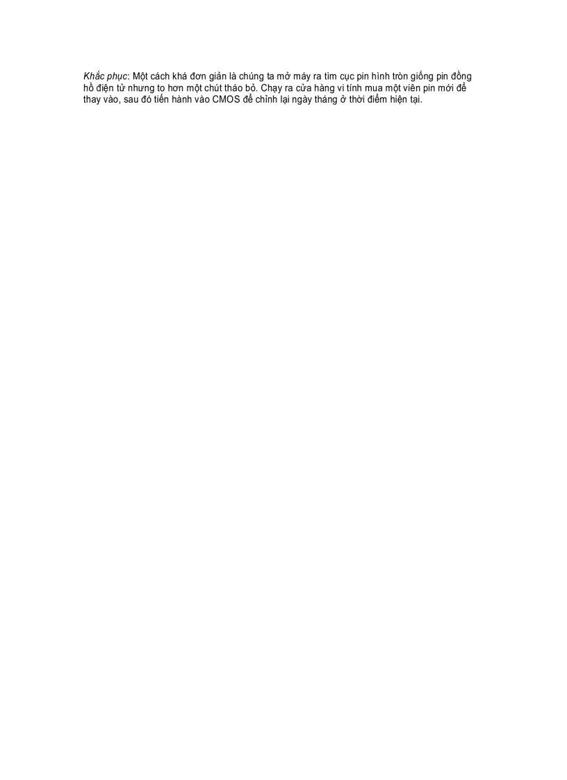 image for page Làm gì khi phần cứng PC bị lỗi