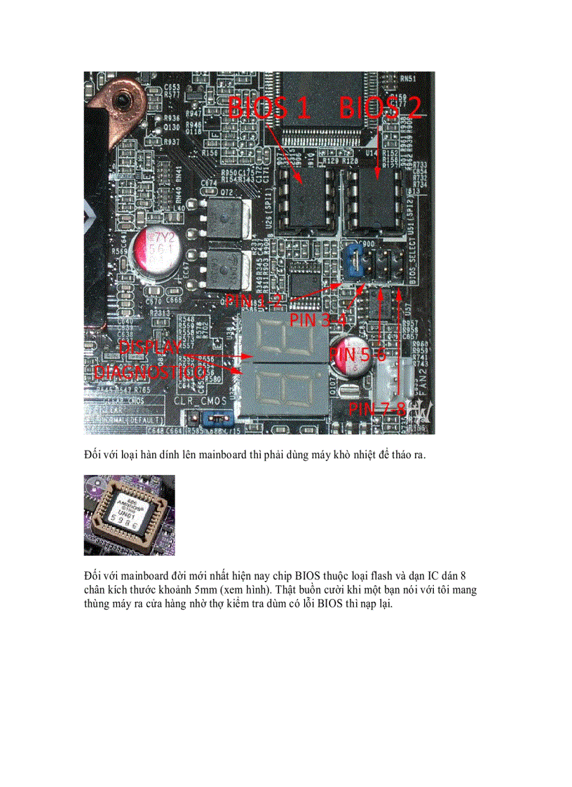 image for page Mainboard Cách nạp lại BIOS ROM 1