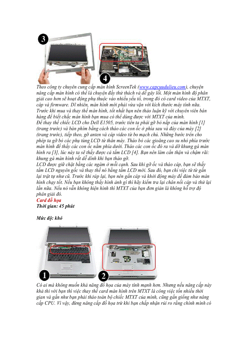 image for page Kỹ thuật Nâng cấp máy tính xách tay nhanh nhất