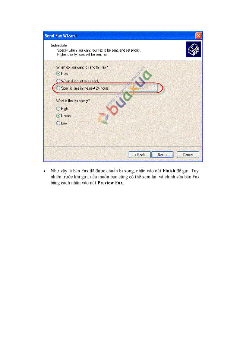 image for page Cách gửi và nhận Fax bằng máy vi tính