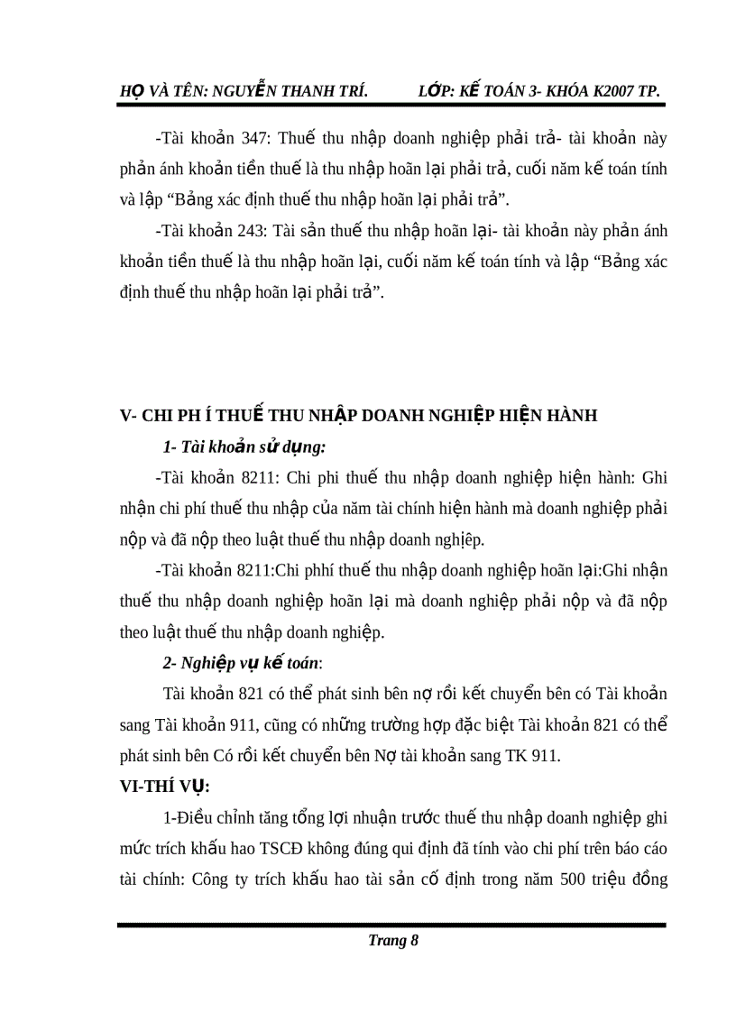 image for page Cơ sở lý luận về kế toán thuế thu nhập doanh nghiệp