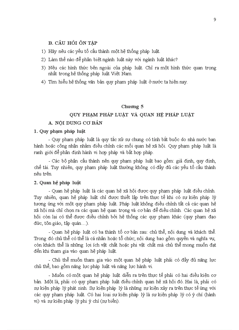 image for page Tài liệu hướng dẫn học tập pháp luật đại cương