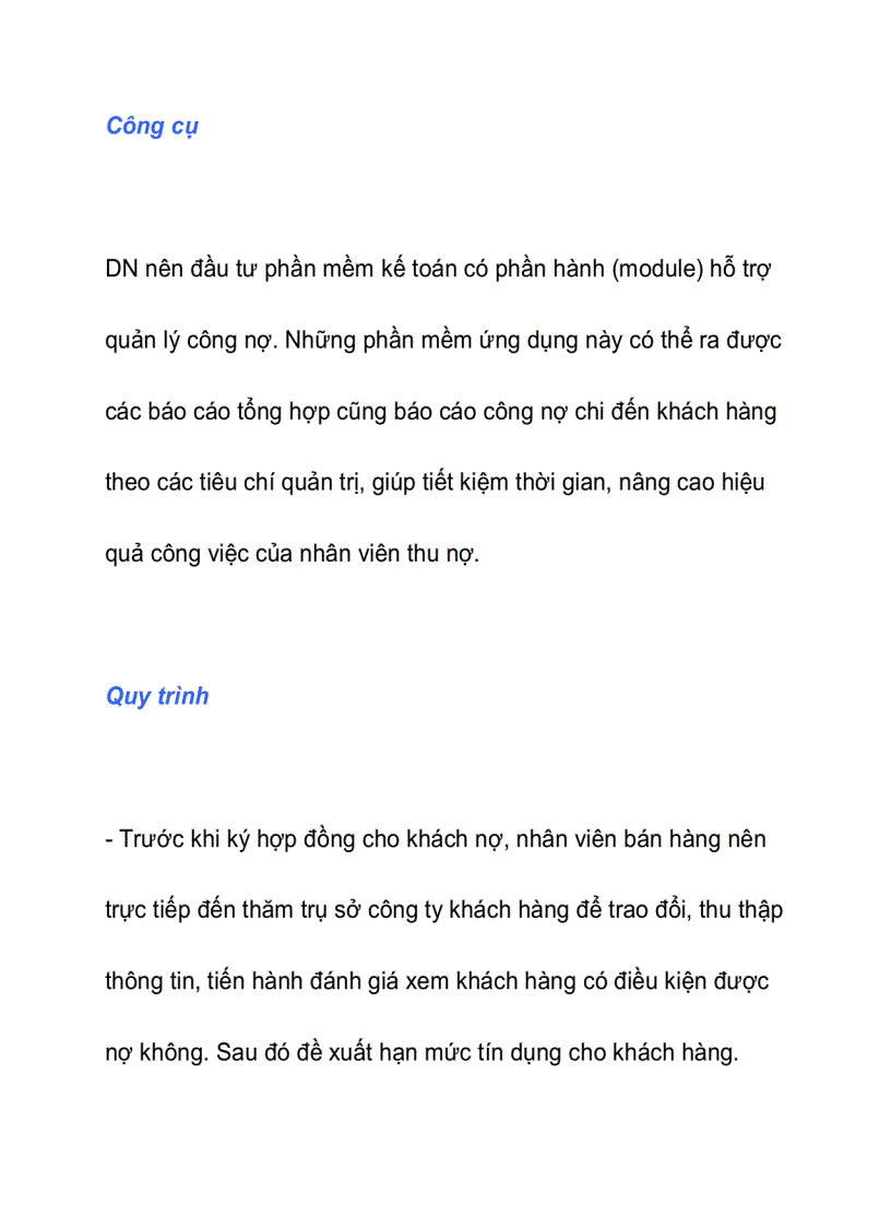 image for page Quản trị vốn lưu động trong doanh nghiệp vừa và nhỏ