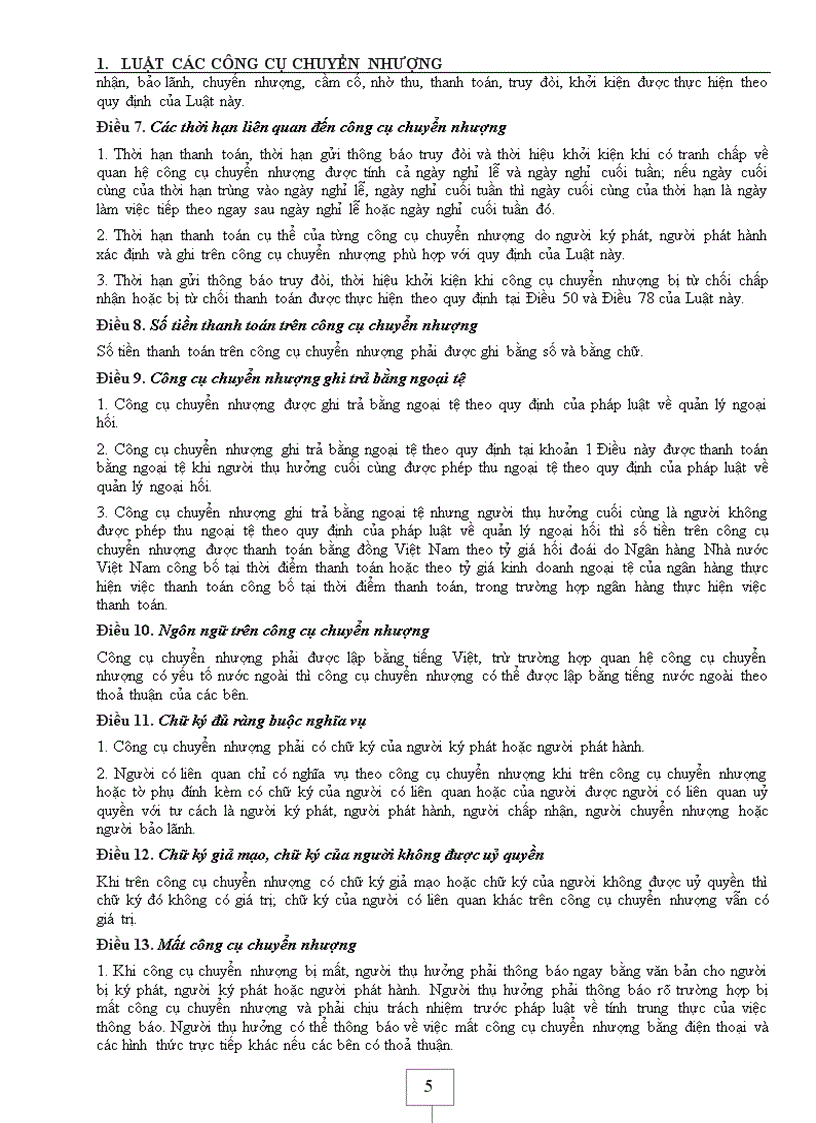 image for page Bộ sưu tập tài liệu thanh toán quốc tế