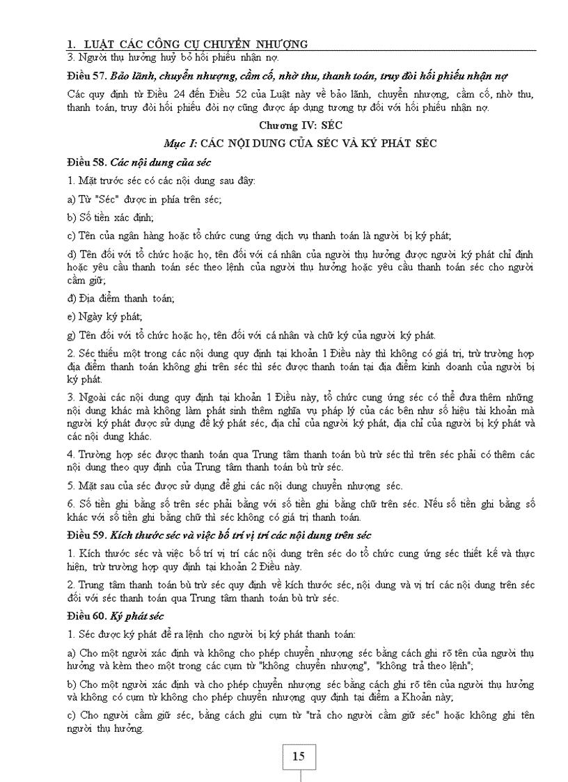 image for page Bộ sưu tập tài liệu thanh toán quốc tế