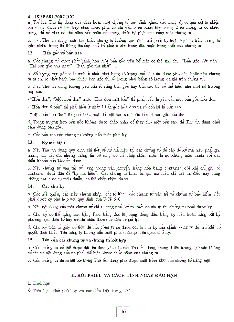 image for page Bộ sưu tập tài liệu thanh toán quốc tế