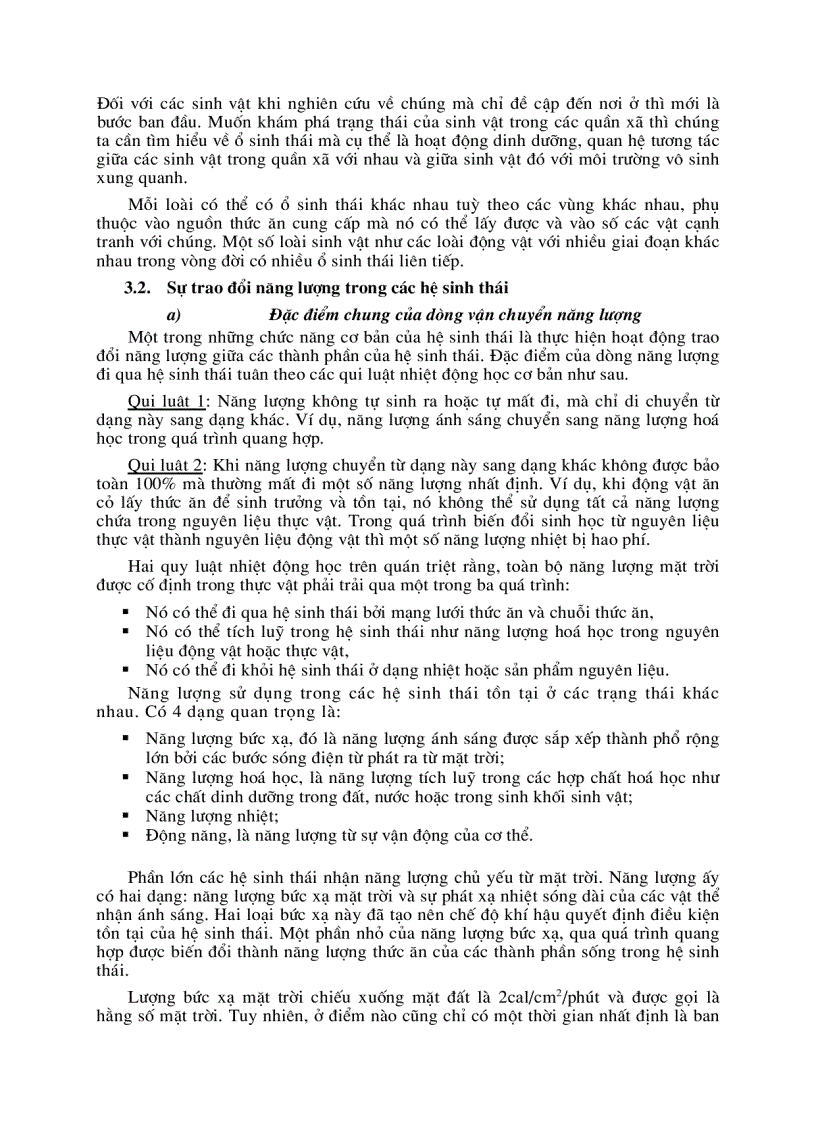image for page Hệ sinh thái