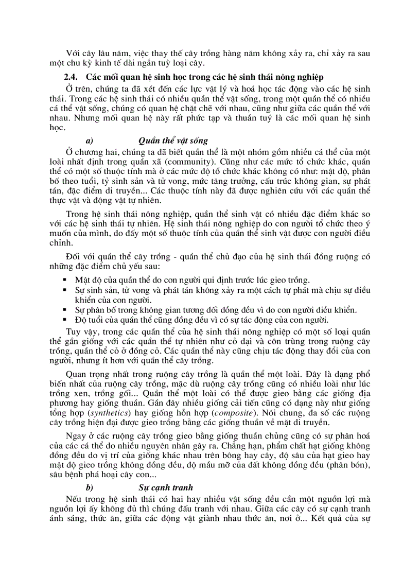 image for page Hệ sinh thái nông nghiệp