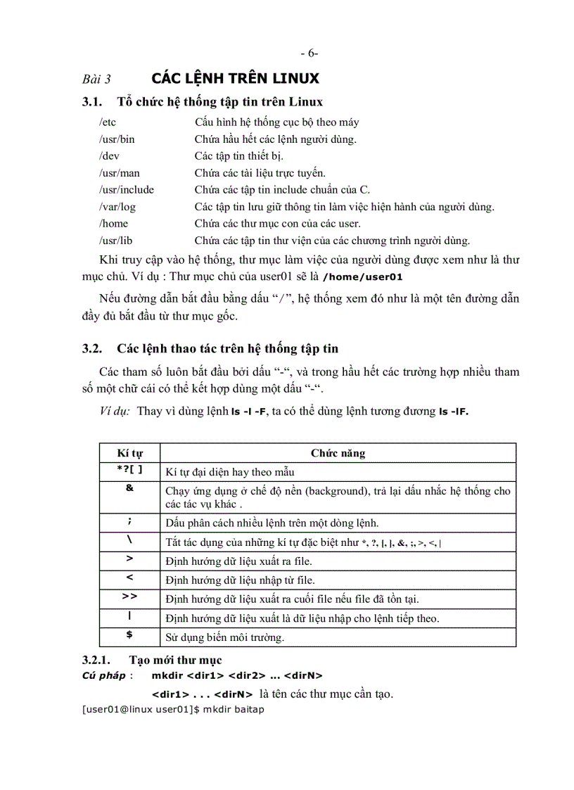 image for page Các bài thực hành Linux