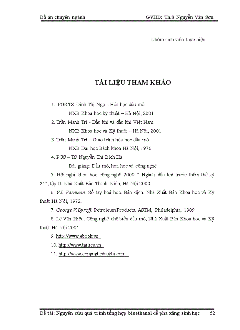 image for page Đò án chuyên ngành hóa dầu