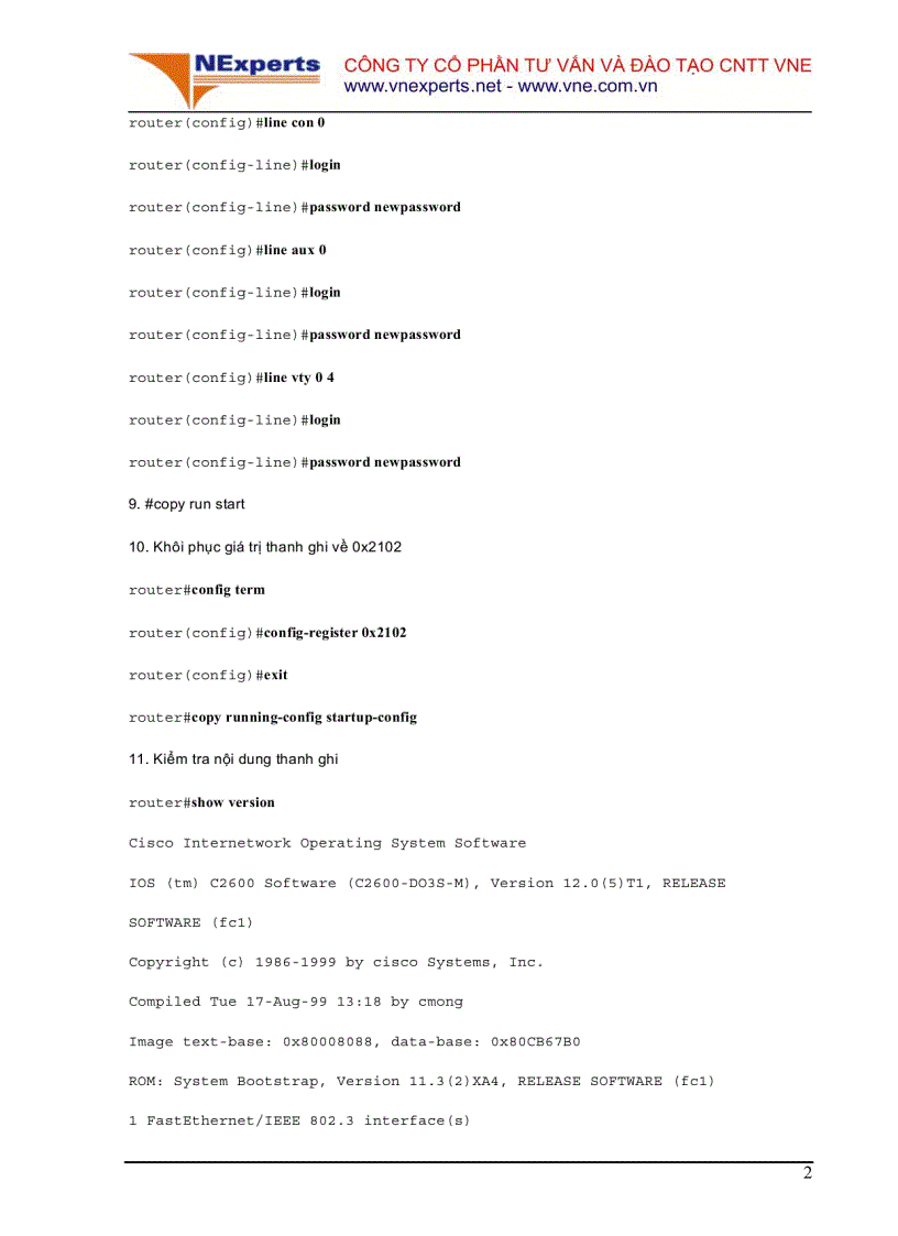 image for page Quy trình khôi phục password