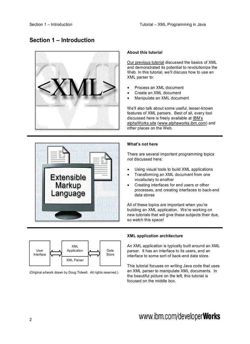 XML in Java