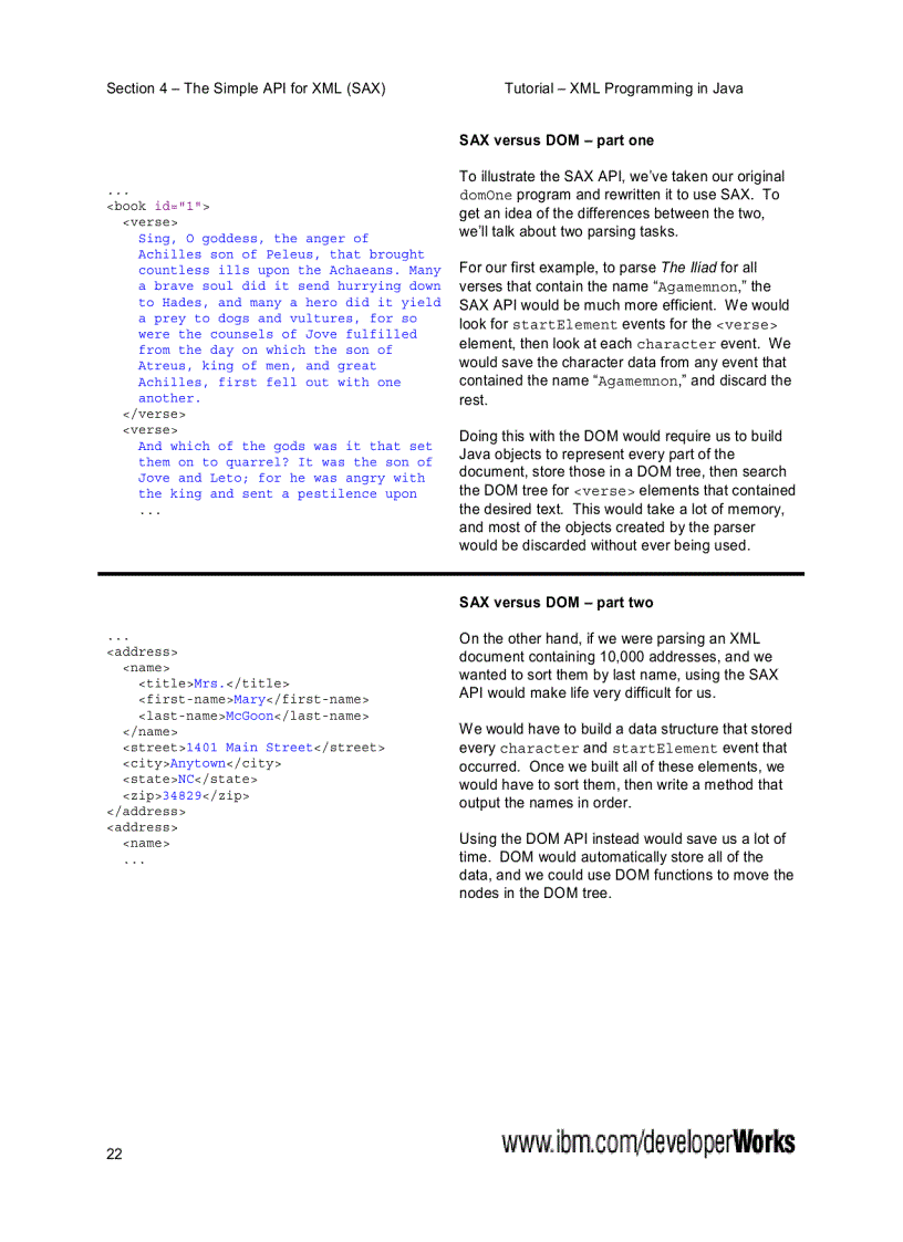 image for page XML in Java