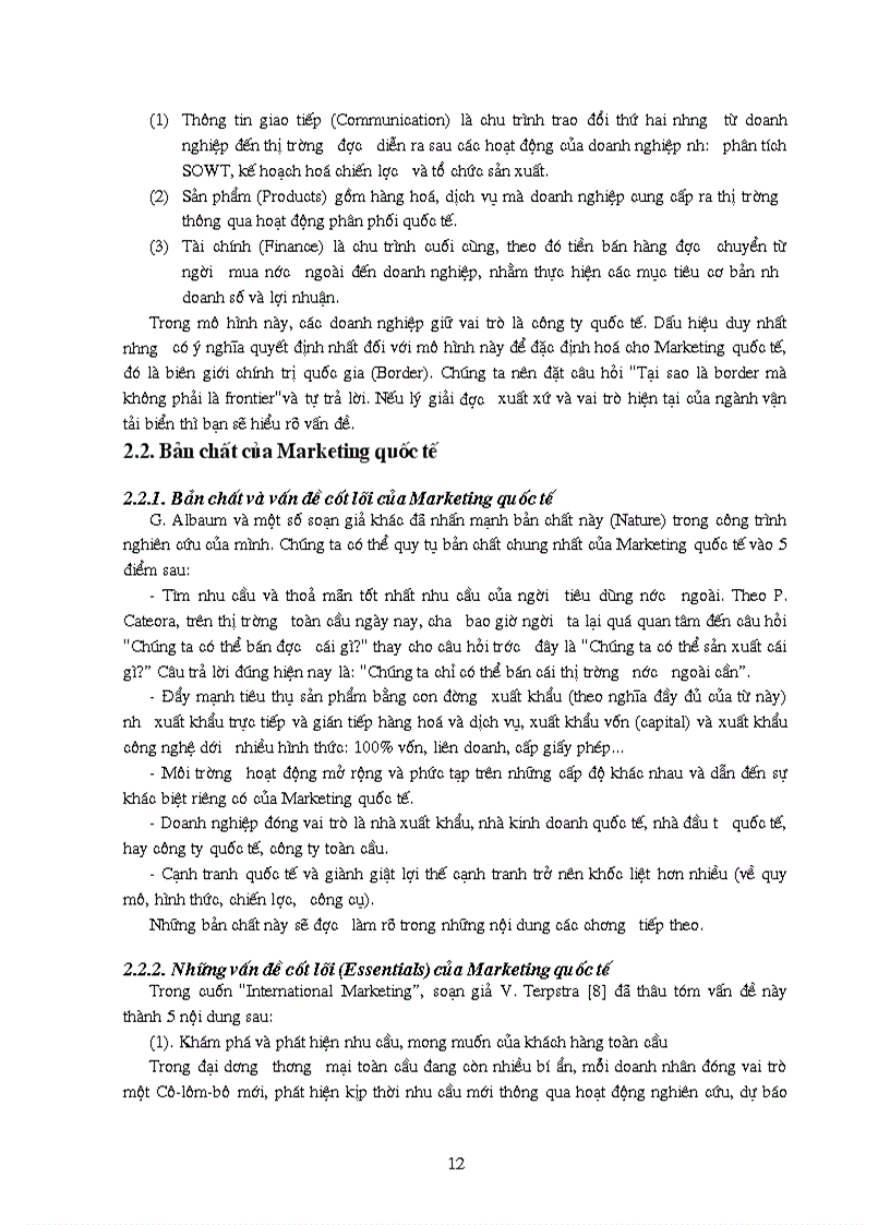 image for page Marketing quốc tế giáo trình