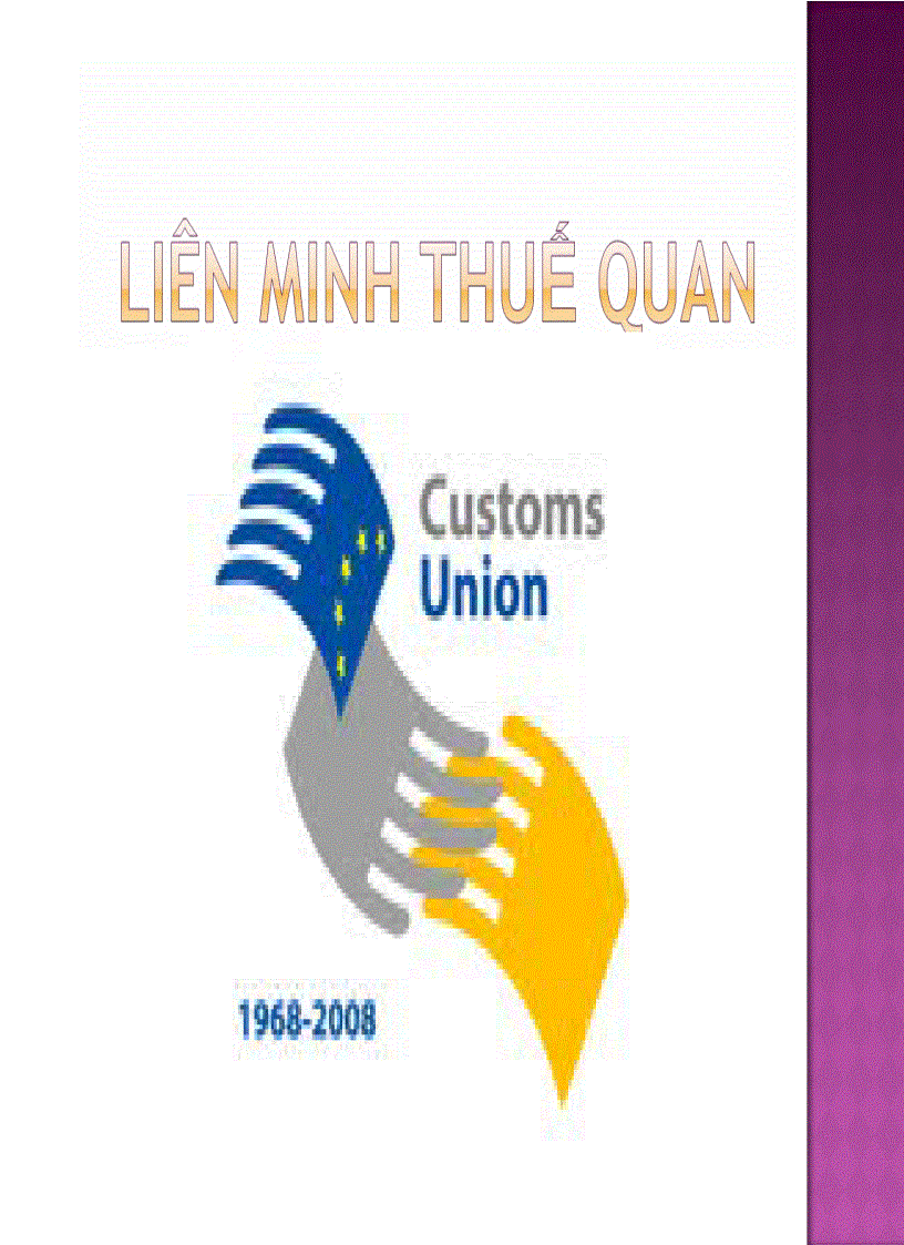 image for page Liên minh thuế quan