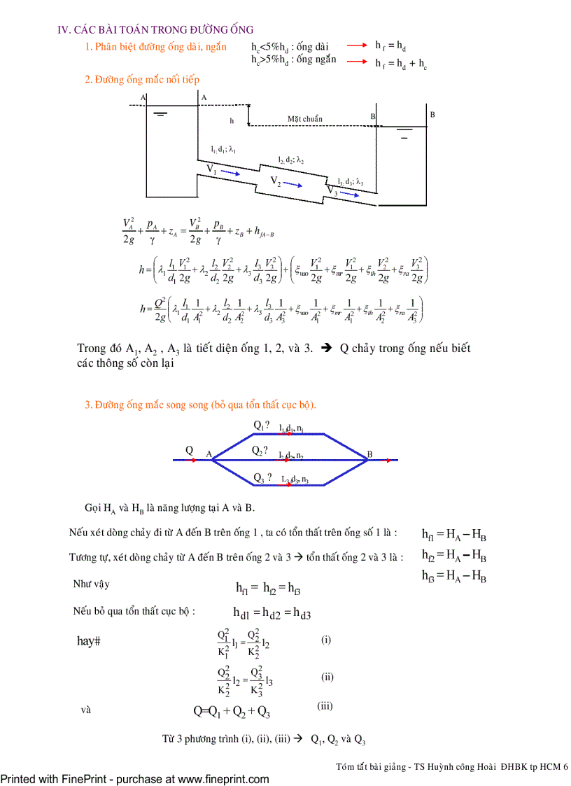 image for page Cơ lưu chất Dòng chảy đều trong ống