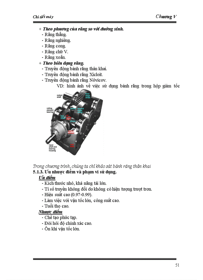 image for page Giáo trình chế tạo máy DR Phương BỘ TRUYỀN BÁNH RĂNG