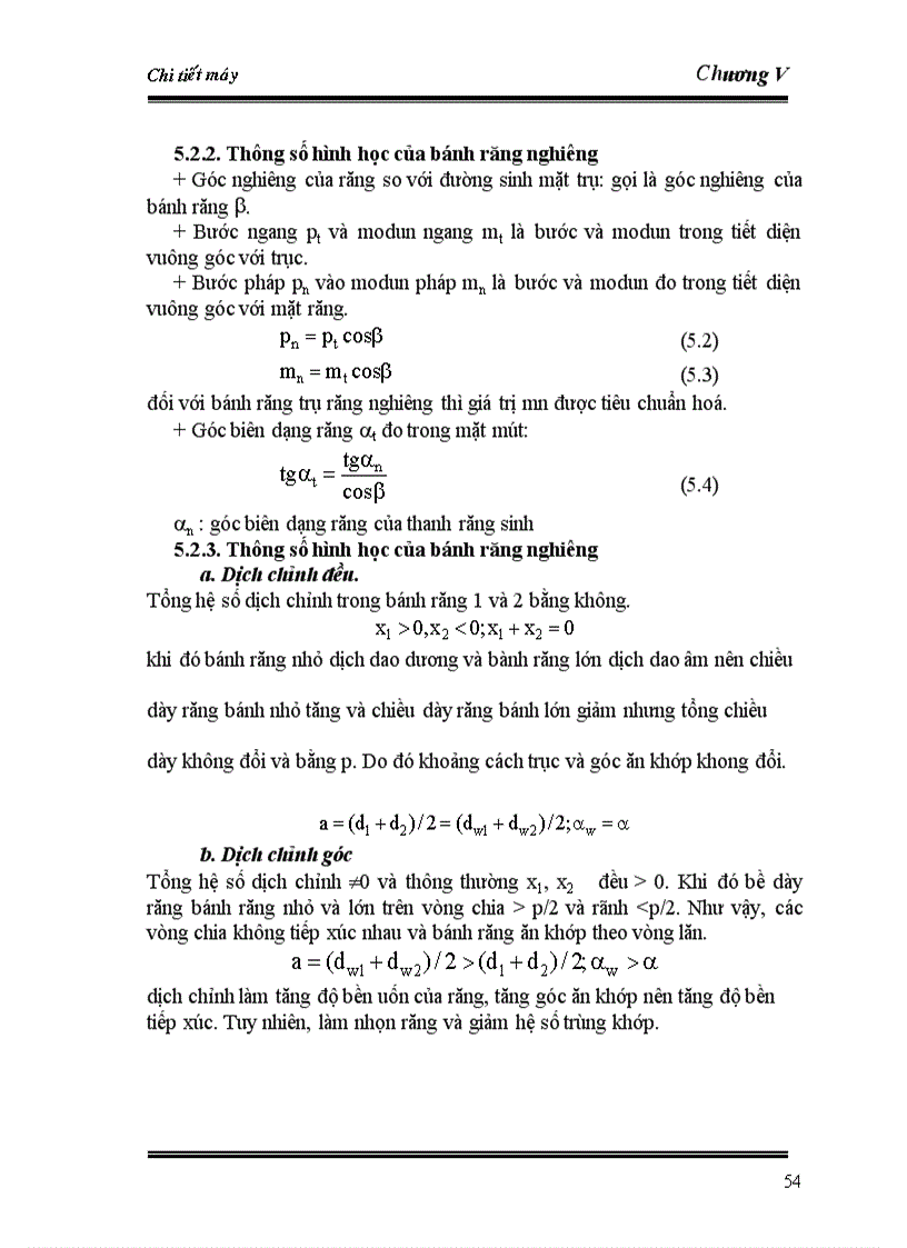 image for page Giáo trình chế tạo máy DR Phương BỘ TRUYỀN BÁNH RĂNG