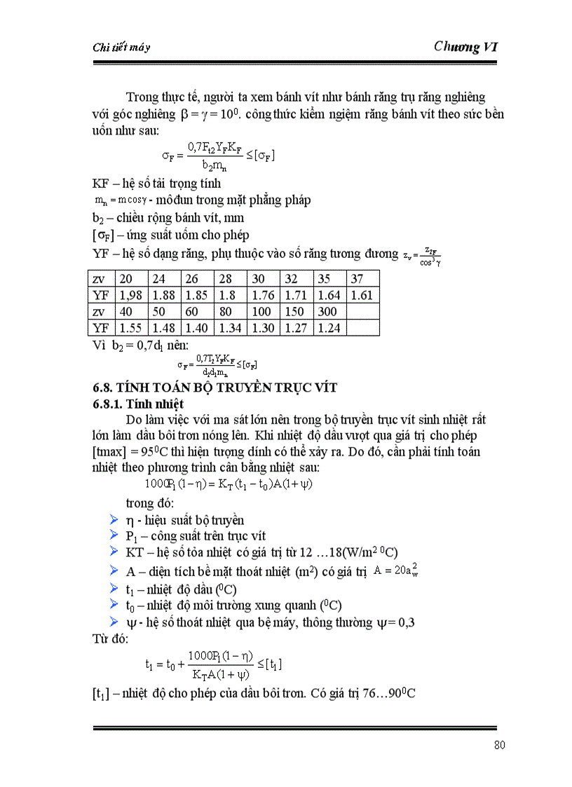 image for page Giáo trình chế tạo máy DR Phương BỘ TRUYỀN TRỤC VÍT