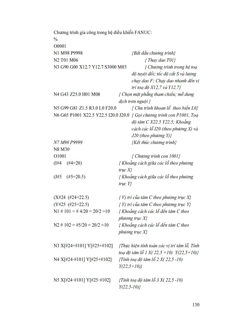 image for page Giáo trình CNC Chương trình tham số