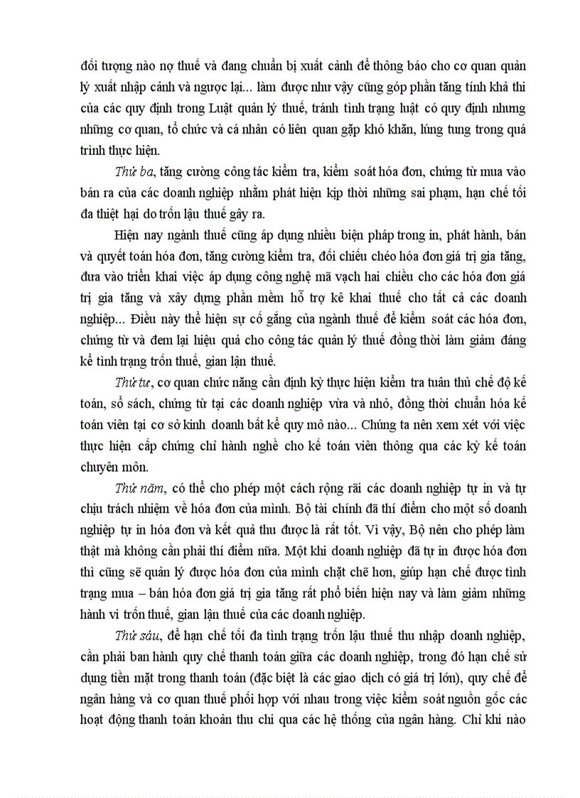 image for page Nguyên nhân của tình trạng Trốn lậu và gian lận thuế ở nước ta hiện nay