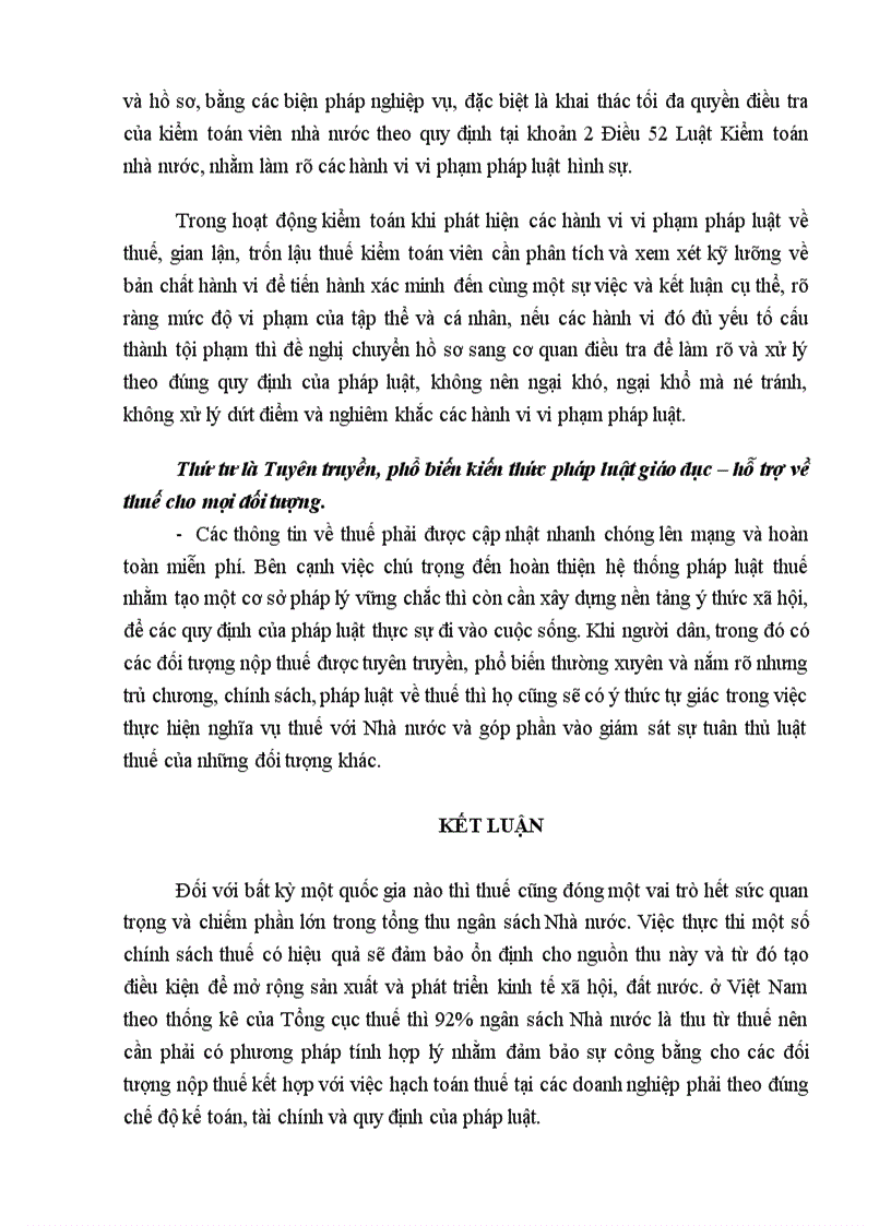 image for page Nguyên nhân của tình trạng Trốn lậu và gian lận thuế ở nước ta hiện nay