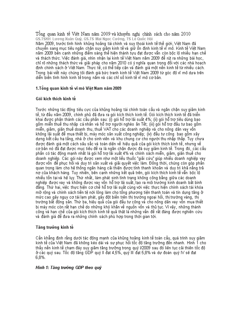 image for page Tổng quan kinh tế Việt Nam