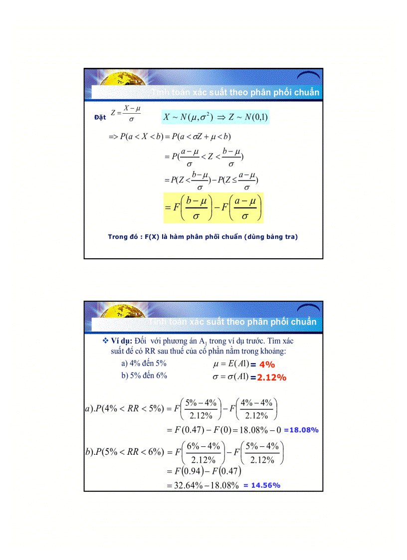 image for page Lập và phân tích dự án Rủi ro và bất định trong phân tích dự án