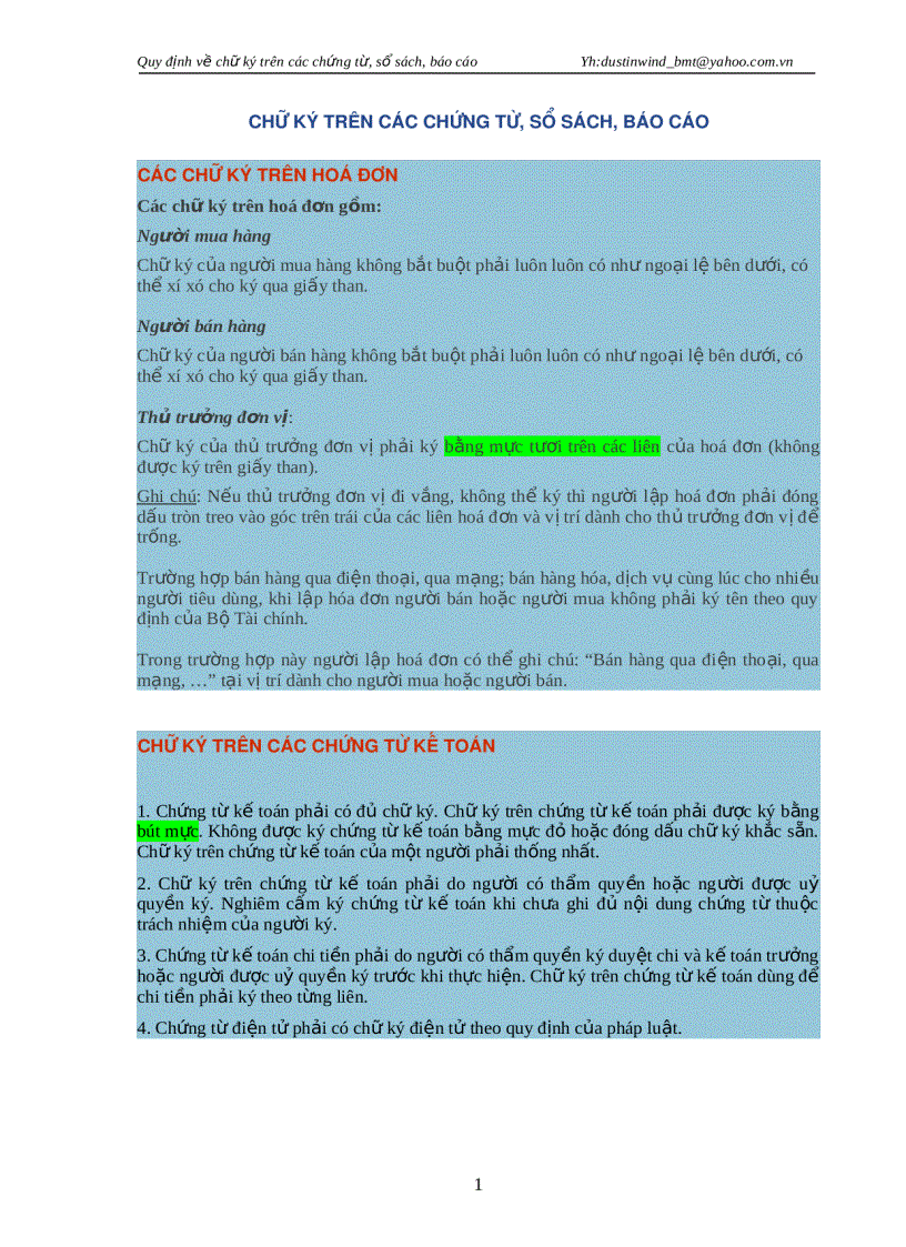 image for page Quy đinh chữ ksy trong chứng từ hóa đơn